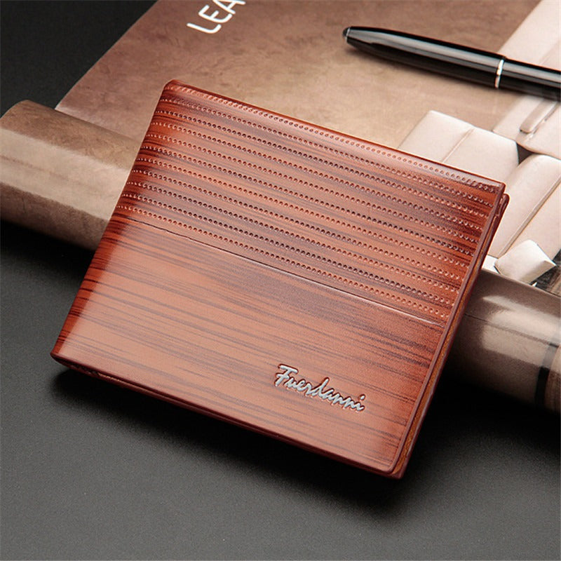 Synthetic Leather Small Stylish Purse Wallet for Men