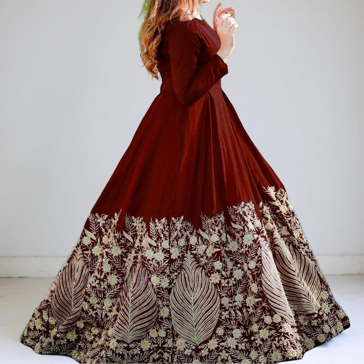 Stitched Long Dress for Women & Girls