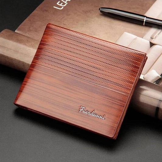 Synthetic Leather Small Stylish Purse Wallet for Men
