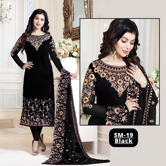 3-Piece Unstitched Dress for Women