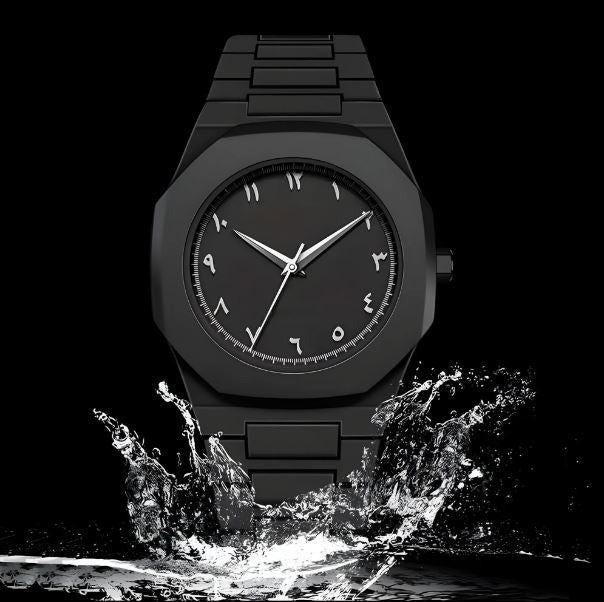 Aura Black Dial  Watch
