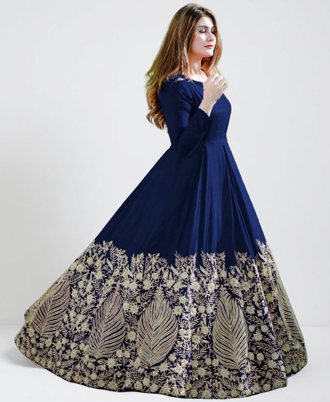 Stitched Long Dress for Women & Girls